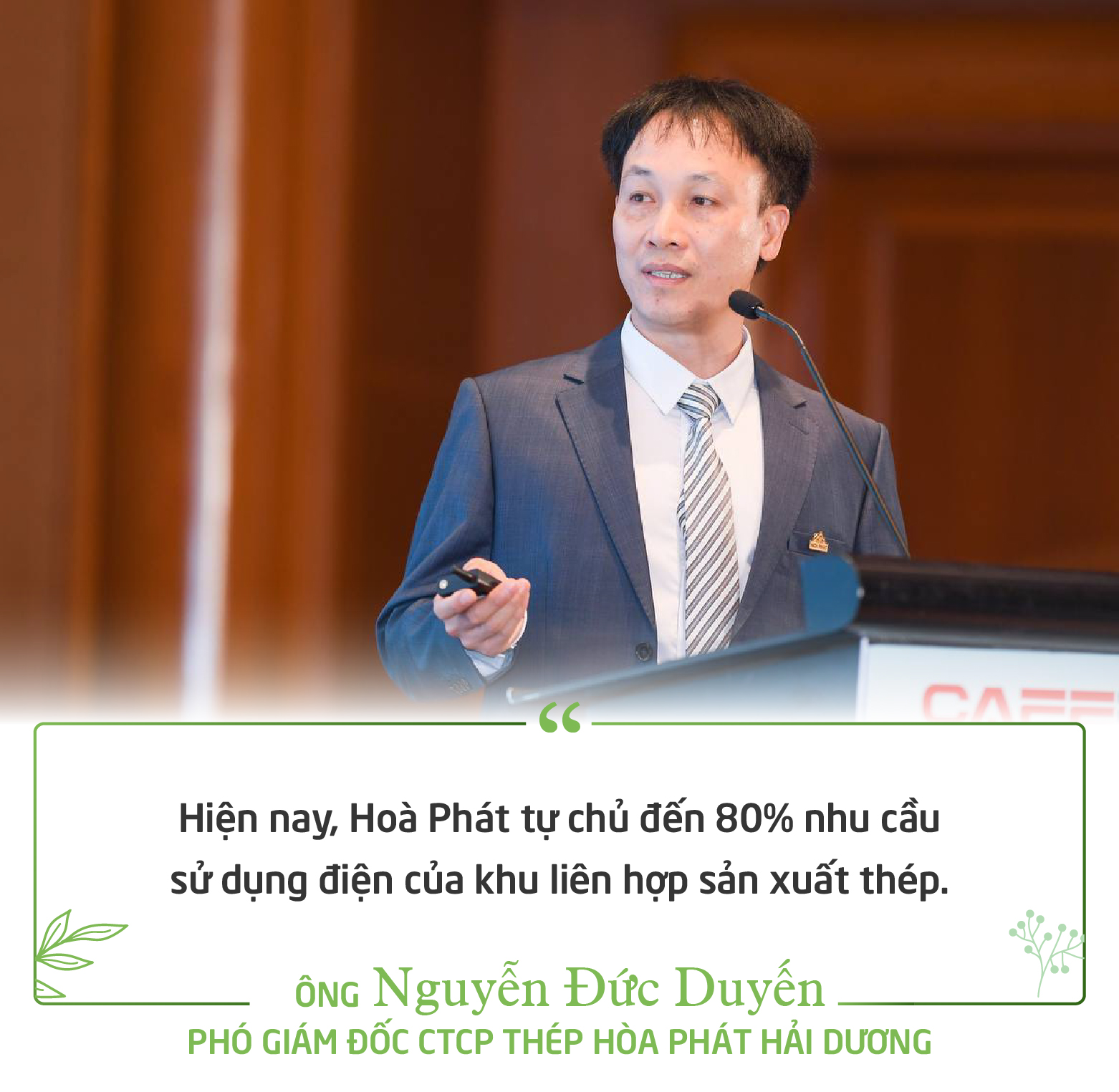 Những phát biểu ấn tượng tại hội thảo “Tầm nhìn xanh Việt Nam và Những câu chuyện điển hình” - Ảnh 11. Những phát biểu ấn tượng tại hội thảo “Tầm nhìn xanh Việt Nam và Những câu chuyện điển hình” - Ảnh 11.