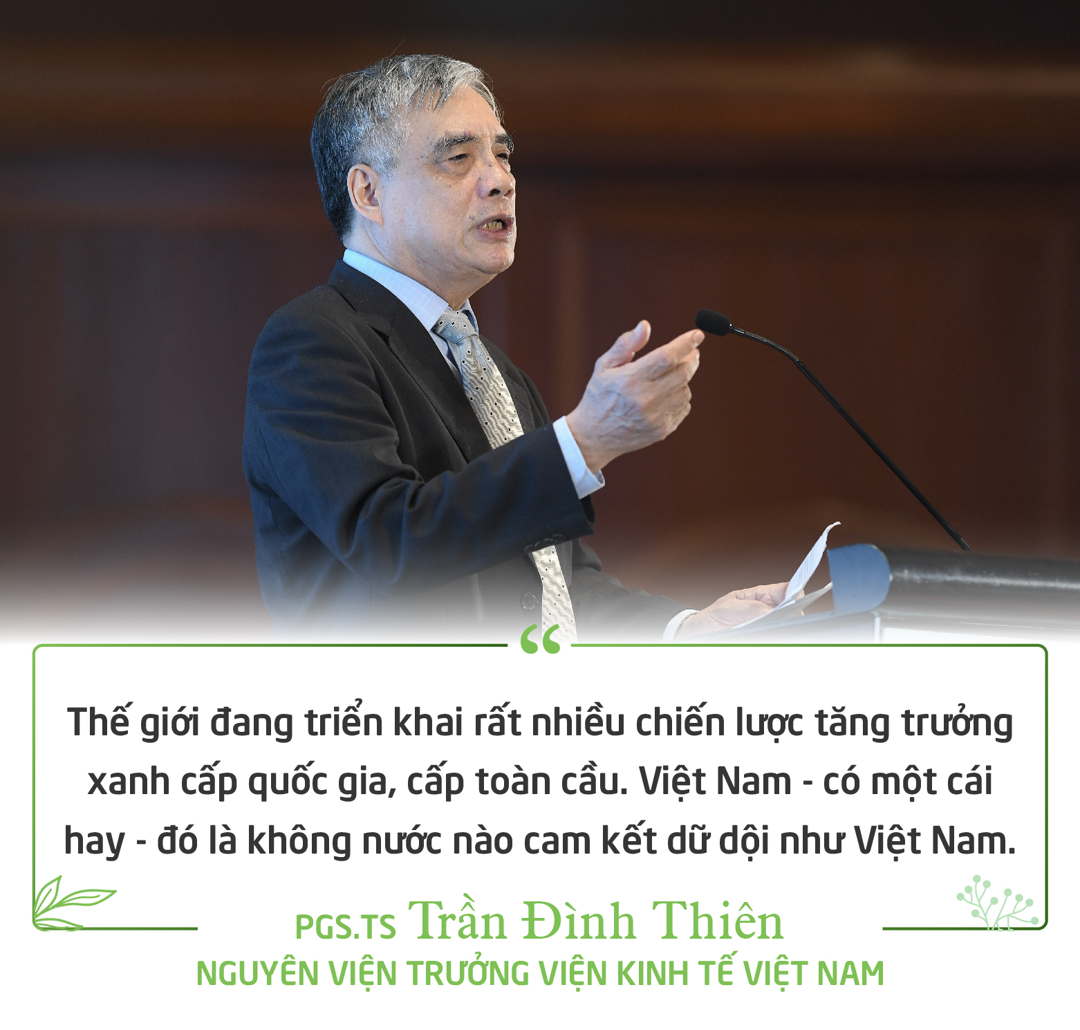 Những phát biểu ấn tượng tại hội thảo “Tầm nhìn xanh Việt Nam và Những câu chuyện điển hình” - Ảnh 2. Những phát biểu ấn tượng tại hội thảo “Tầm nhìn xanh Việt Nam và Những câu chuyện điển hình” - Ảnh 2.
