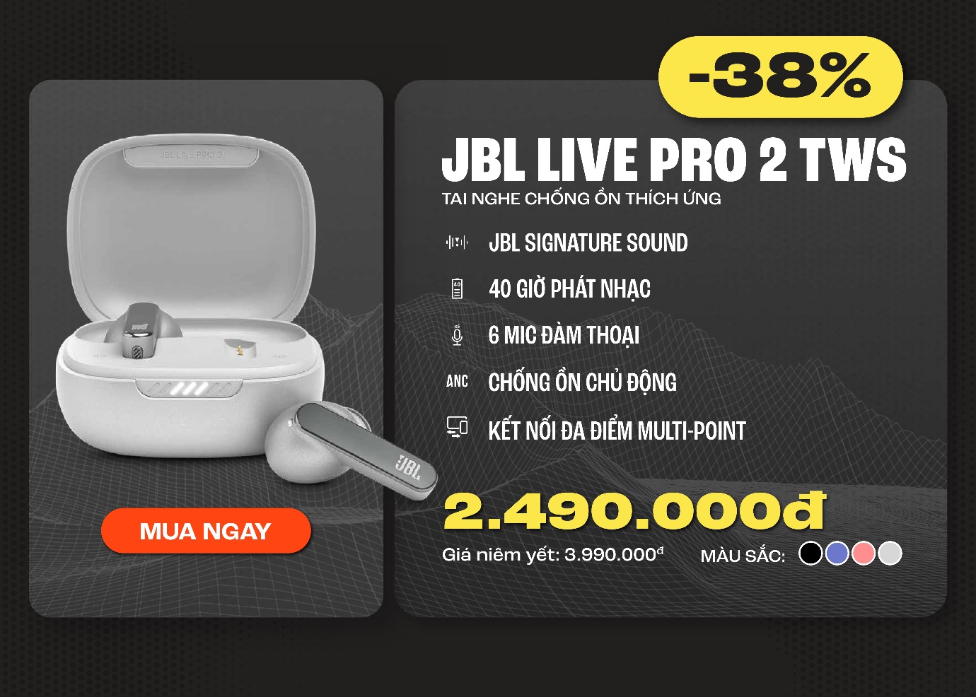 JBL siêu sale Black Friday lên đến 70% - Ảnh 2.