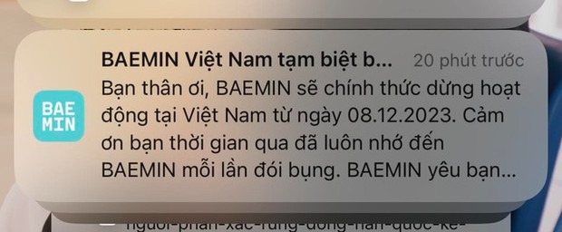 Hàng loạt thương hiệu ăn uống nổi tiếng nói lời chia tay BAEMIN, cư dân mạng cũng ngập tràn trong tiếc nuối - Ảnh 1.