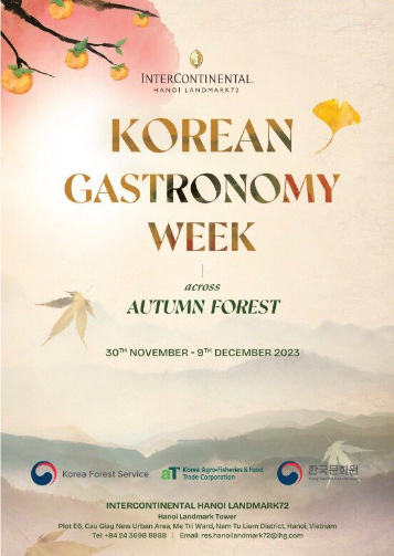 Trải nghiệm văn hóa, ẩm thực Hàn Quốc tại Korean Gastronomy Week 2023 - Ảnh 1.