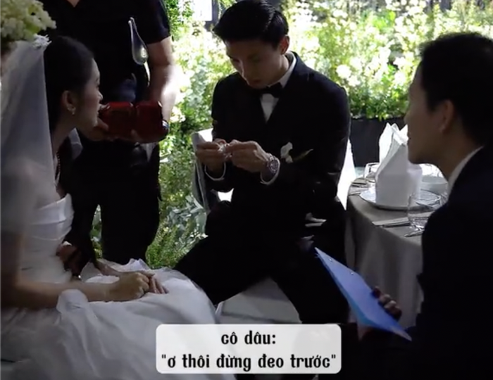 Doãn Hải My ngăn Đoàn Văn Hậu làm điều kiêng kị ở đám cưới, MC Trần Ngọc liền bênh vực - Ảnh 2.