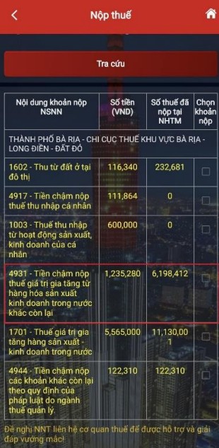 Hướng dẫn nộp thuế thu nhập cá nhân nhanh chóng, tiện lợi qua ứng dụng eTax Mobile của Tổng cục Thuế - Ảnh 7.