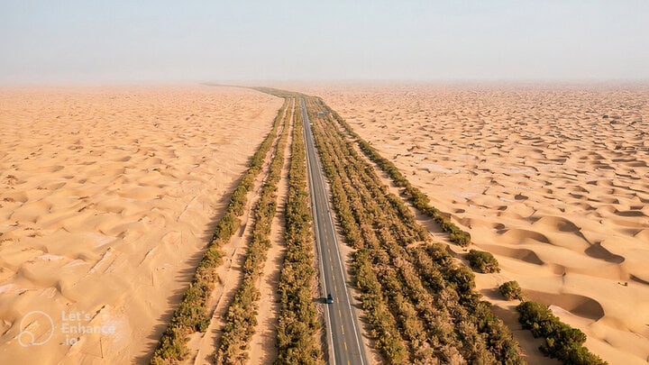 Cách Trung Quốc phủ xanh sa mạc 'Biển tử thần' rộng 330.000km2 - Ảnh 8.