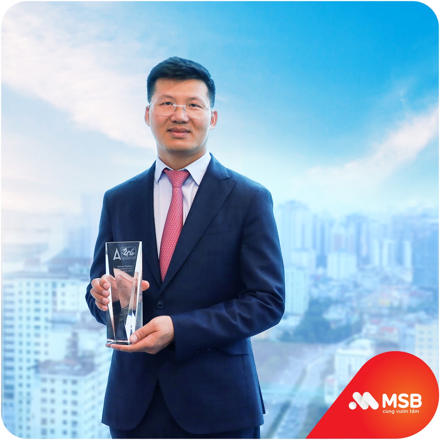 MSB nhận 2 giải thưởng quốc tế về giải pháp cho doanh nghiệp - Ảnh 1.