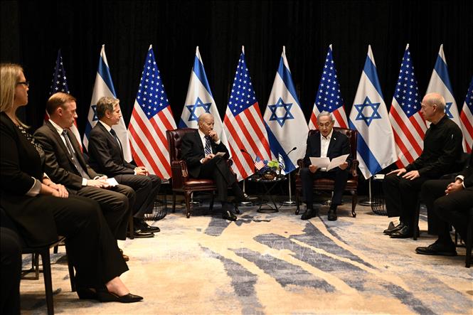 Hai lý do sâu xa khiến Tổng thống Mỹ Joe Biden ủng hộ Israel mạnh mẽ - Ảnh 2.