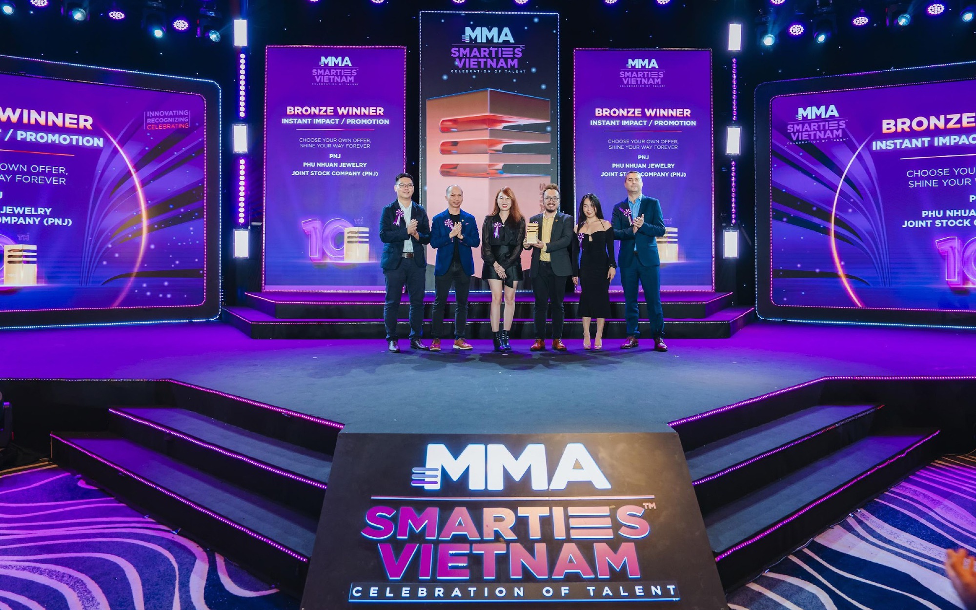 PNJ được vinh danh tại MMA Smarties 2023 nhờ đổi mới tiếp thị bán lẻ
