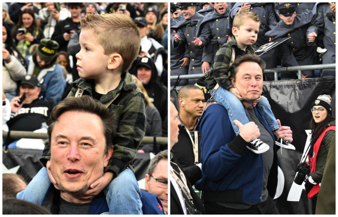 Con trai có tên độc nhất của Elon Musk hiếm hoi lộ diện, gây sốt với khoảnh khắc bên cạnh người cha giàu nhất thế giới - Ảnh 1.