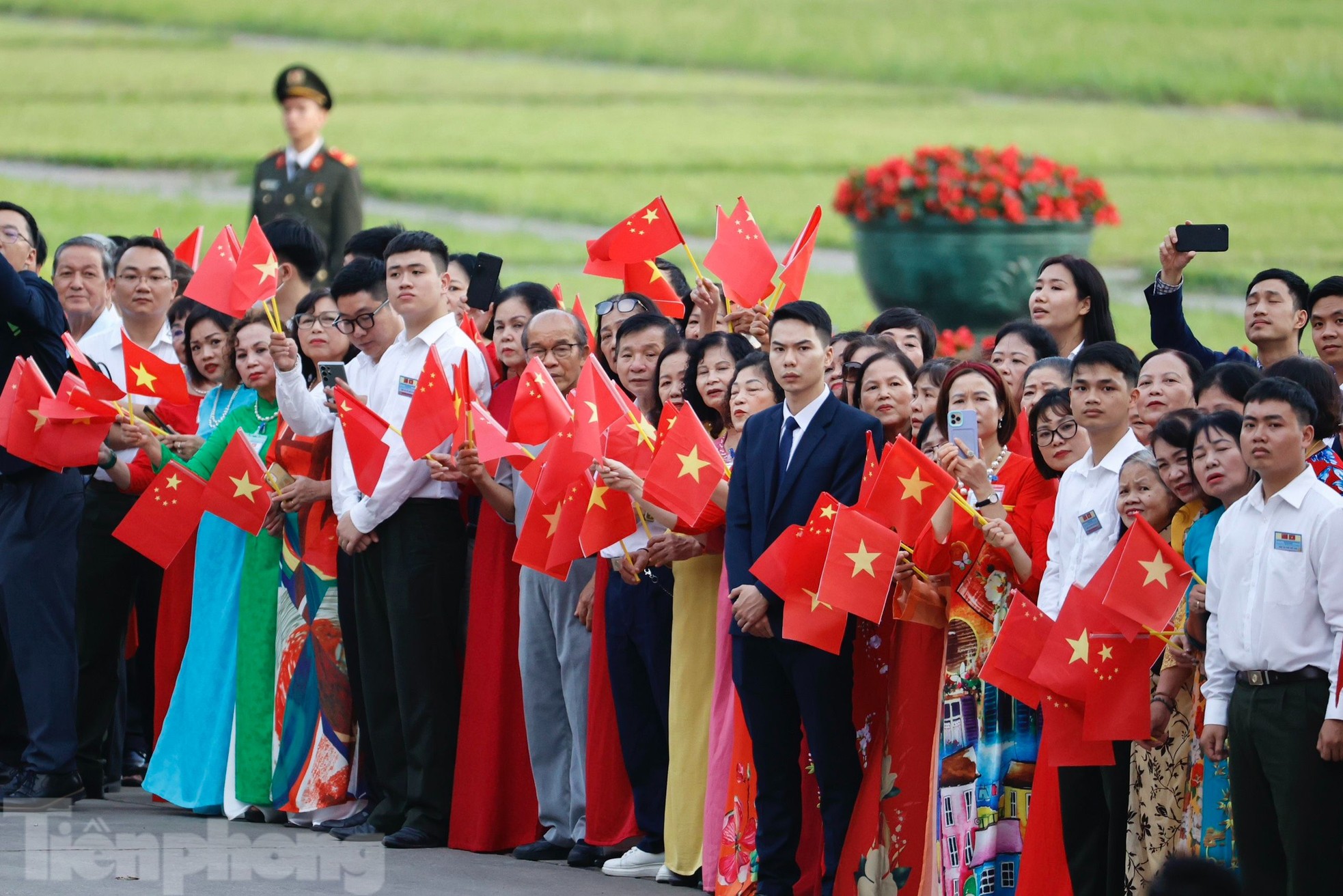 Hình ảnh Tổng Bí thư Nguyễn Phú Trọng chủ trì lễ đón Tổng Bí thư, Chủ tịch Trung Quốc Tập Cận Bình - Ảnh 9.
