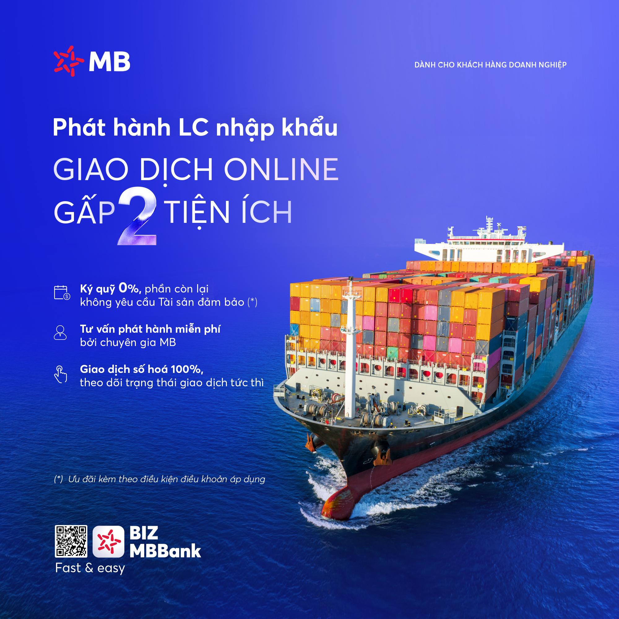 Thêm lợi thế cạnh tranh nhờ mức ký quỹ 0% trên BIZ MBBank - Ảnh 1. Thêm lợi thế cạnh tranh nhờ mức ký quỹ 0% trên BIZ MBBank - Ảnh 1.