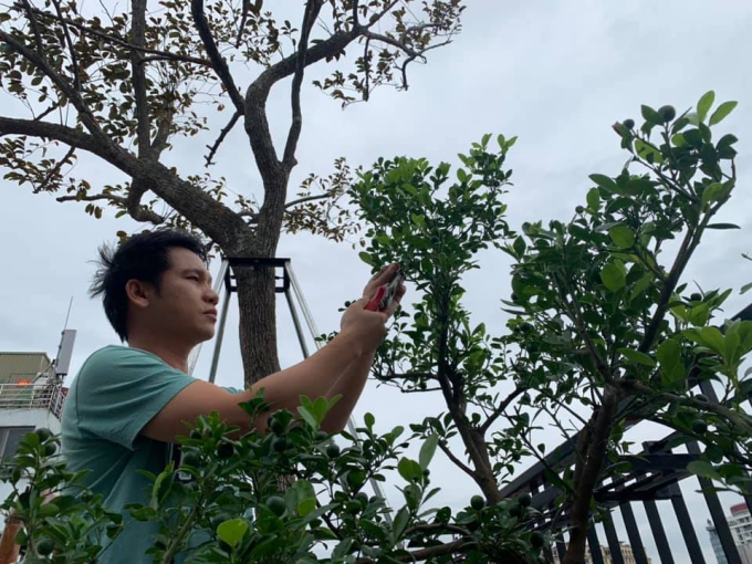 3 căn biệt thự bề thế và cuộc sống điền viên của "ông hoàng nhạc đỏ" Trọng Tấn bên bà xã tài giỏi - Ảnh 4.