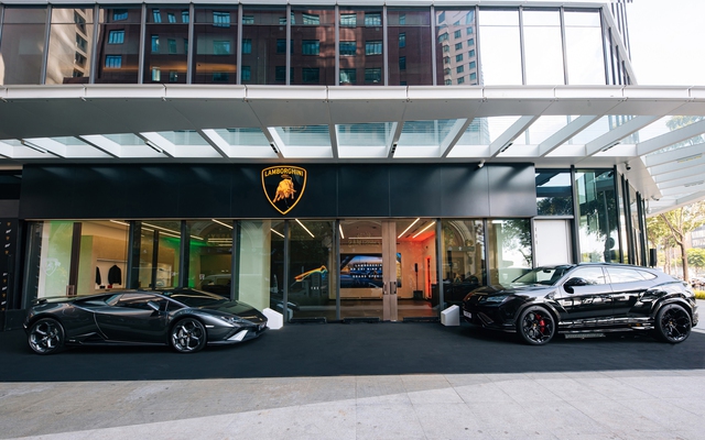 Bên trong showroom Lamborghini vừa mở cửa ở Việt Nam: Có hẳn phòng chọn option đắt giá, khách được tự tùy biến siêu xe - Ảnh 5.