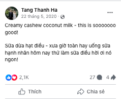 Bao năm qua Tăng Thanh Hà vẫn "mê" 2 loại sữa hạt này, không chỉ ngon mà còn giúp khỏe mạnh, body không mỡ thừa- Ảnh 6.