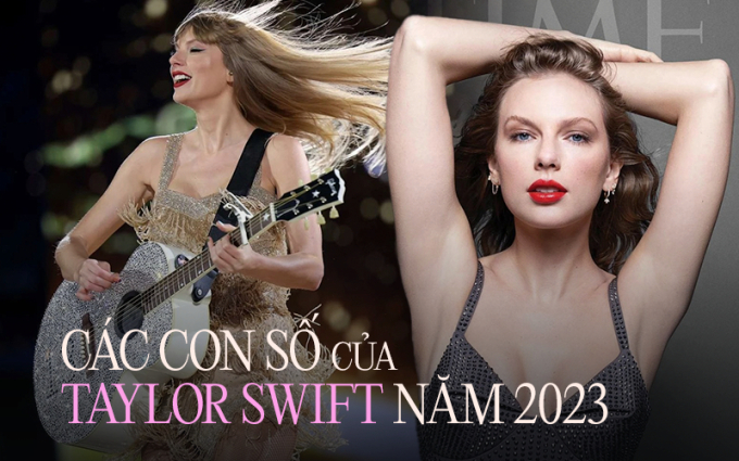 Vì sao nói Taylor Swift thống trị năm 2023: Cứ nhìn vào loạt con số này là rõ! - Ảnh 1.