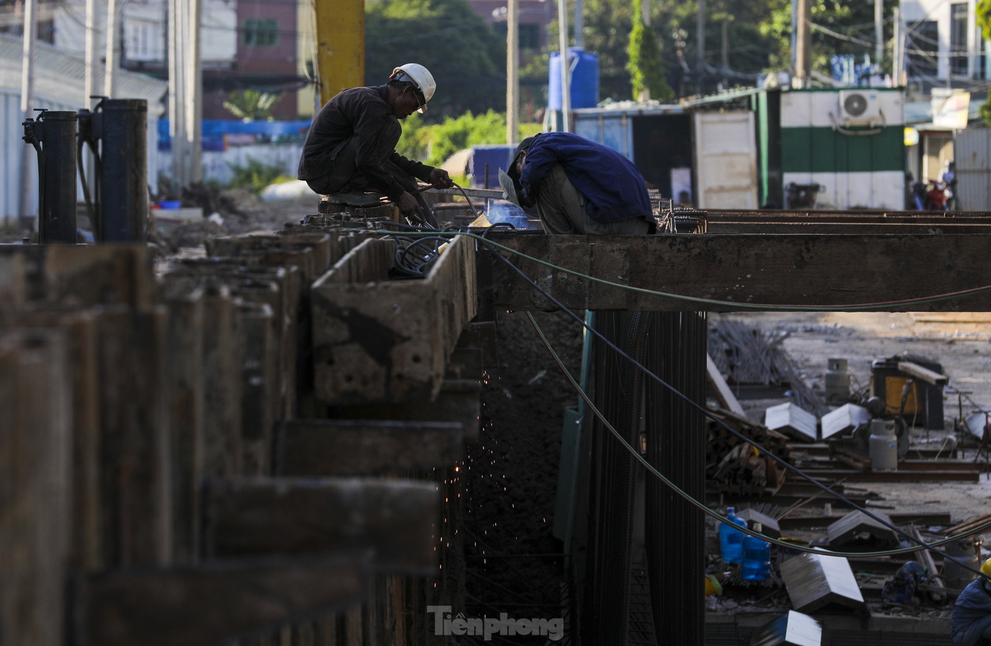 Hầm chui nghìn tỷ 'giải cứu' kẹt xe cửa ngõ sân bay Tân Sơn Nhất dần lộ diện - Ảnh 11.