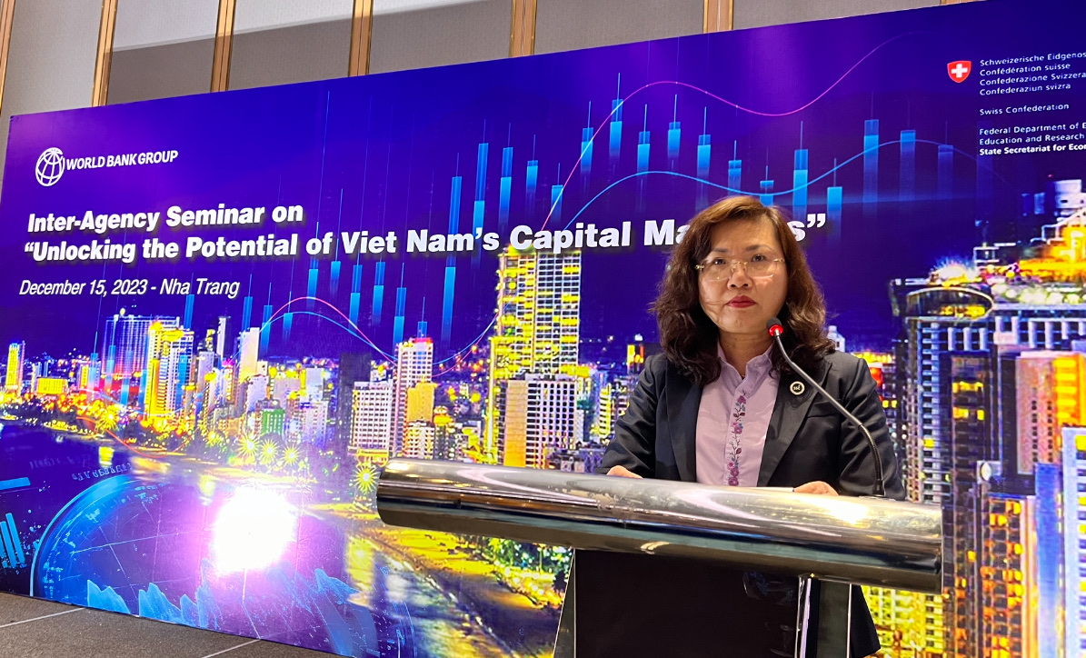 Chủ tịch UBCKNN tham dự Hội thảo liên ngành “Khai mở tiềm năng thị trường vốn Việt Nam” - Ảnh 2.