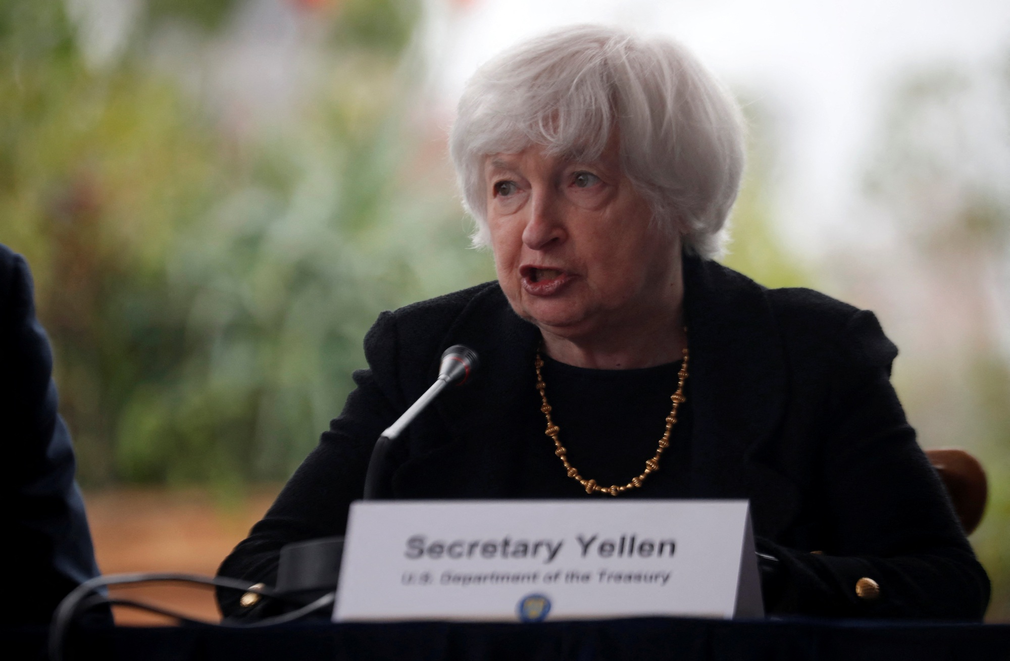 Bộ trưởng Tài chính Mỹ Janet Yellen cho rằng mức độ sử dụng trí tuệ nhân tạo có thể tăng khi ngành công nghiệp tài chính ứng dụng các công nghệ mới  Ảnh: Reuters