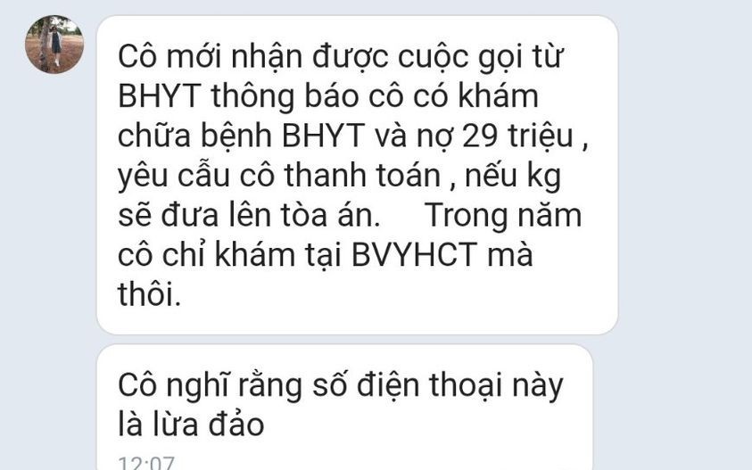 Mạo danh, lừa dối người bệnh nợ chi phí khám bệnh, chữa bệnh bảo hiểm y tế