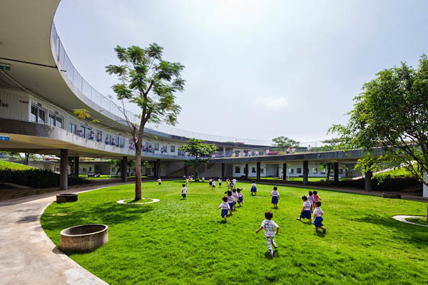 Những ngôi trường ở Việt Nam ĐẸP ĐẾN MỨC khiến giới kiến trúc thế giới phải ngỡ ngàng: Có trường tận vùng sâu vùng xa- Ảnh 10.