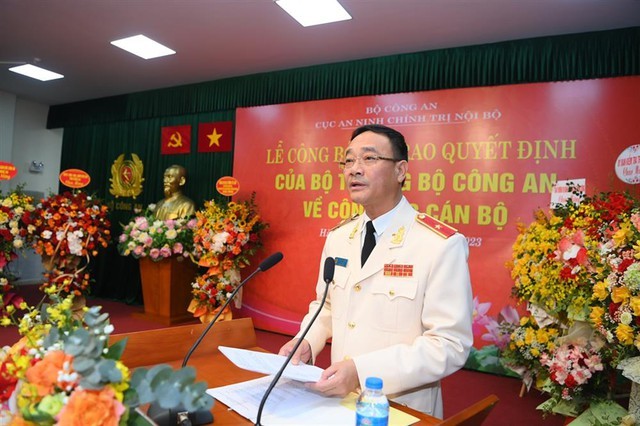 Giám đốc công an tỉnh Nghệ An giữ chức Cục trưởng Cục An ninh chính trị nội bộ - Ảnh 3.