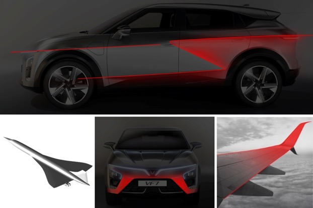 Sếp Torino Design 'bóc' VinFast VF 7: Thân xe nhiều hình tam giác và điều dị thường hiếm ai thực hiện - Ảnh 3.