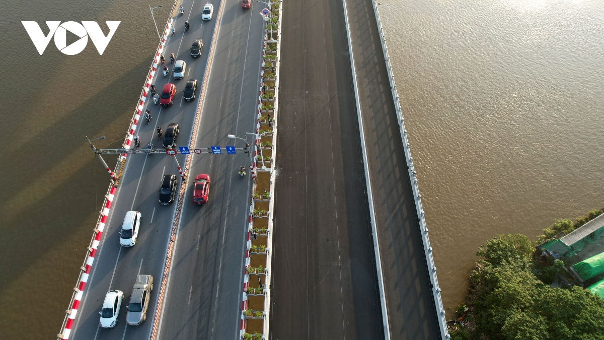 Diện mạo những công trình giao thông tiêu biểu của Thủ đô Hà Nội năm 2023 - Ảnh 4.