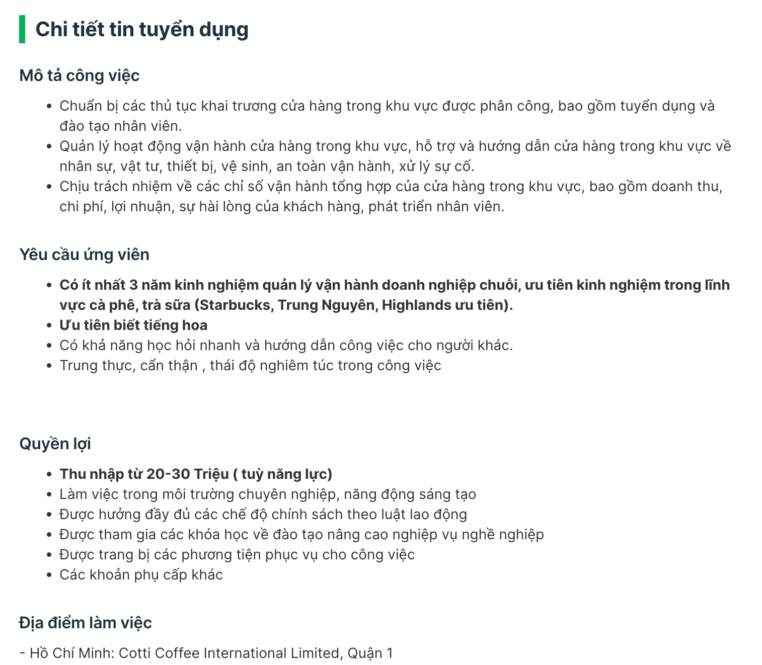 Chuỗi cà phê Trung Quốc lớn thứ 4 thế giới vừa tiến vào Việt Nam: Ồ ạt tuyển nhân sự, &quot;kéo&quot; người từ Starbucks, Trung Nguyên, Highlands Coffee - Ảnh 2.