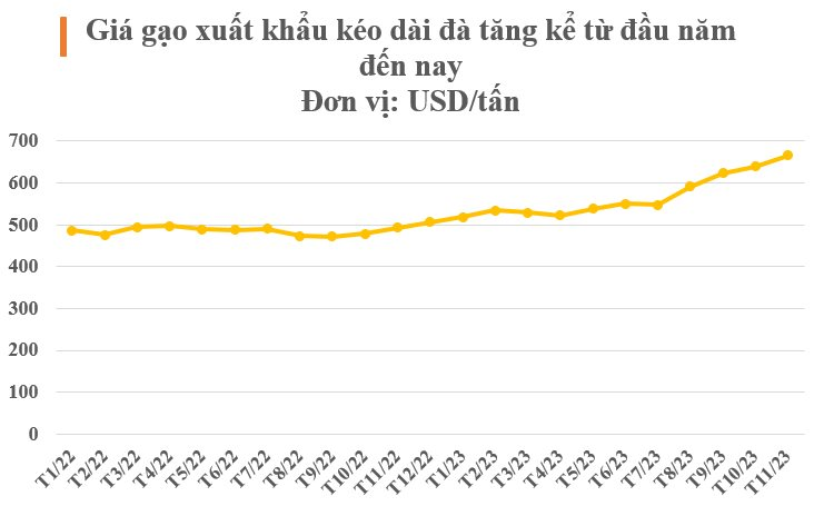 Giá xuất khẩu liên tục lập đỉnh, lộ diện quốc gia Nam Mỹ tăng nhập khẩu ‘hạt ngọc’ của Việt Nam gần 3.000% trong 11 tháng - Ảnh 3.