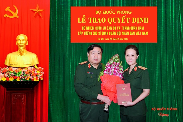 Chân dung nữ Trung tướng đầu tiên của Quân đội Nhân dân Việt Nam - Ảnh 1.