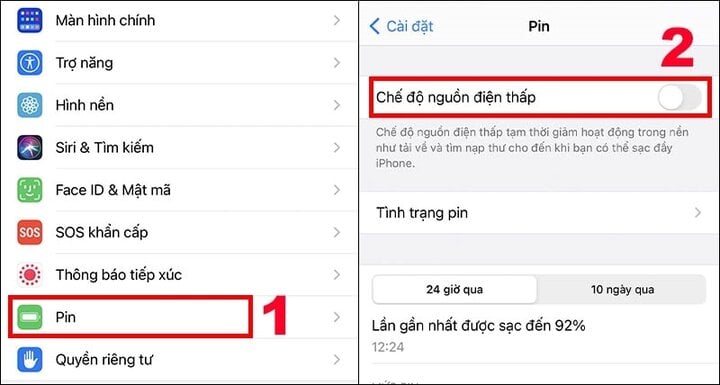 Vì sao biểu tượng pin iPhone có màu vàng? - Ảnh 1.