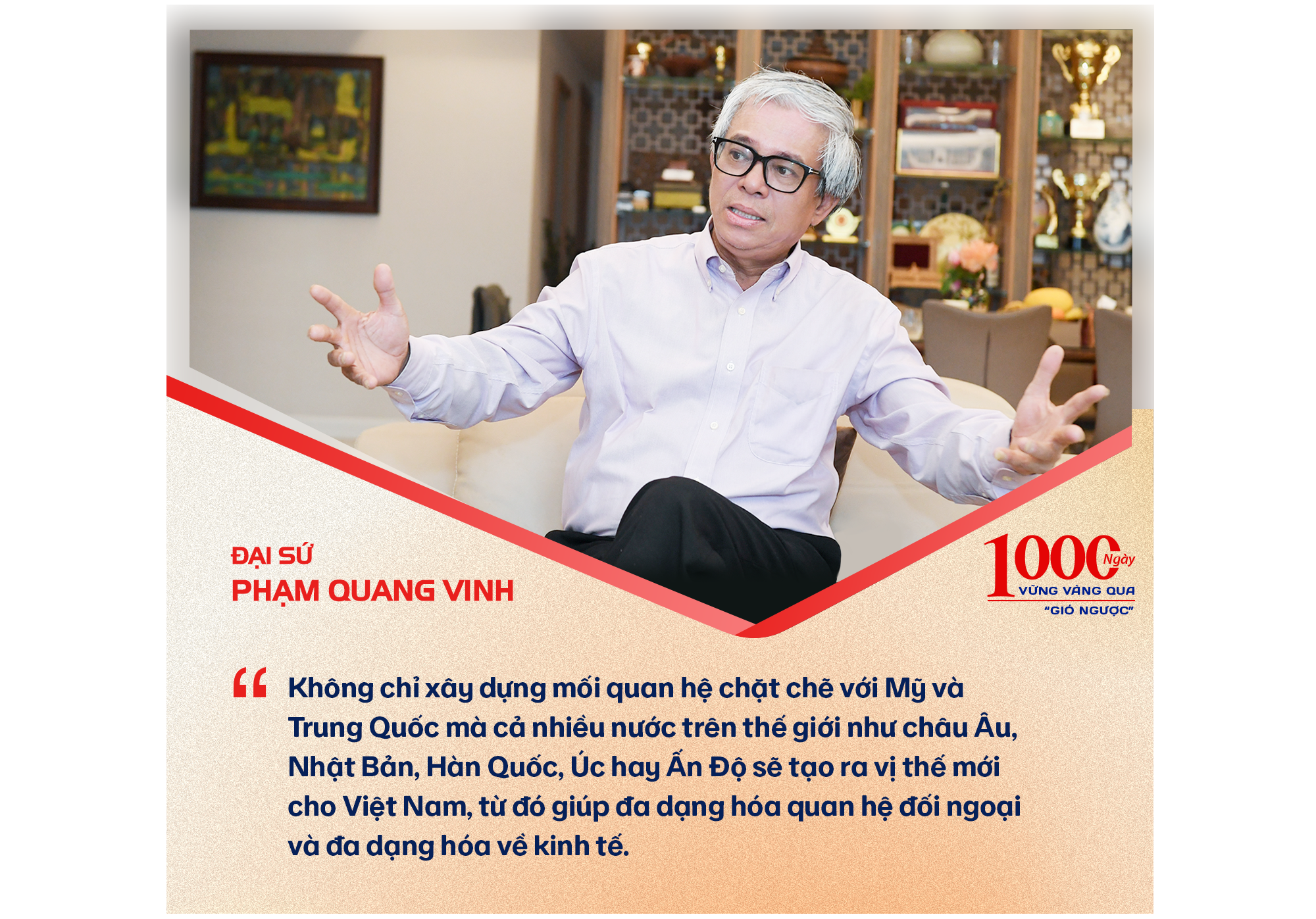 Đại sứ Phạm Quang Vinh phân tích những đột phá về ngoại giao sau nửa nhiệm kỳ và chuyện thú vị về 2 chuyến viếng thăm đặc biệt năm 2023 - Ảnh 7.