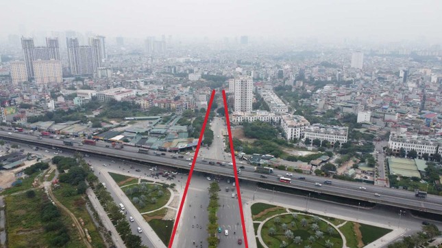 Hiện trạng tuyến đường nối Xa La đến Kim Giang trước khi được xây dựng rộng 30m - Ảnh 1.