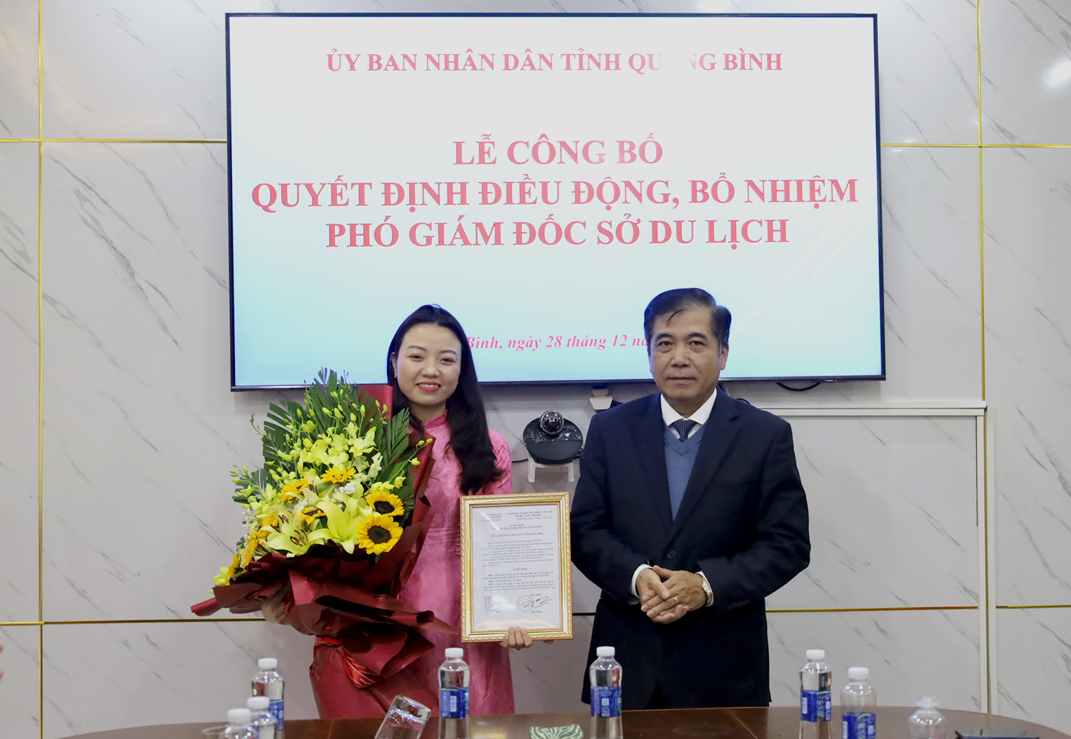 Nữ Phó Bí thư Tỉnh đoàn được điều động làm Phó giám đốc Sở Du lịch Quảng Bình- Ảnh 1.