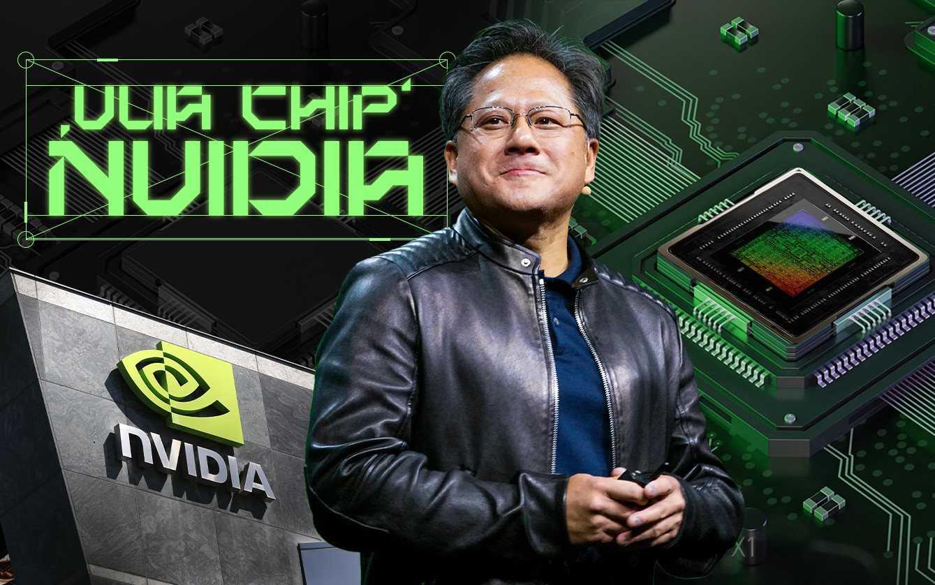 1.000 tỷ USD: Mức vốn hóa giúp ‘vua chip’ Nvidia ngang hàng Apple, Microsoft, nắm trong tay vị thế độc tôn nhờ 2 ‘át chủ bài’ - Ảnh 1.