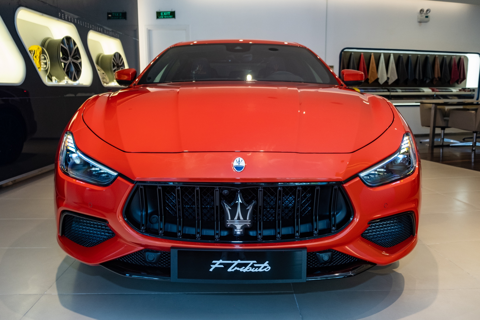 Maserati Ghibli F Tributo độc nhất Việt Nam: Màu sơn độc quyền, máy V6 mạnh 430 mã lực