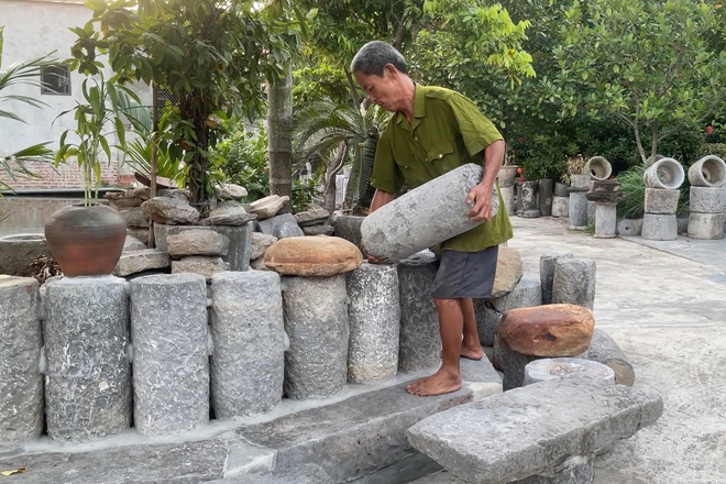 &quot;Dị nhân&quot; Thái Bình đi khắp nơi xin cối đá xây nhà, gần 45 năm khiến mọi người không ngừng kinh ngạc - Ảnh 7.