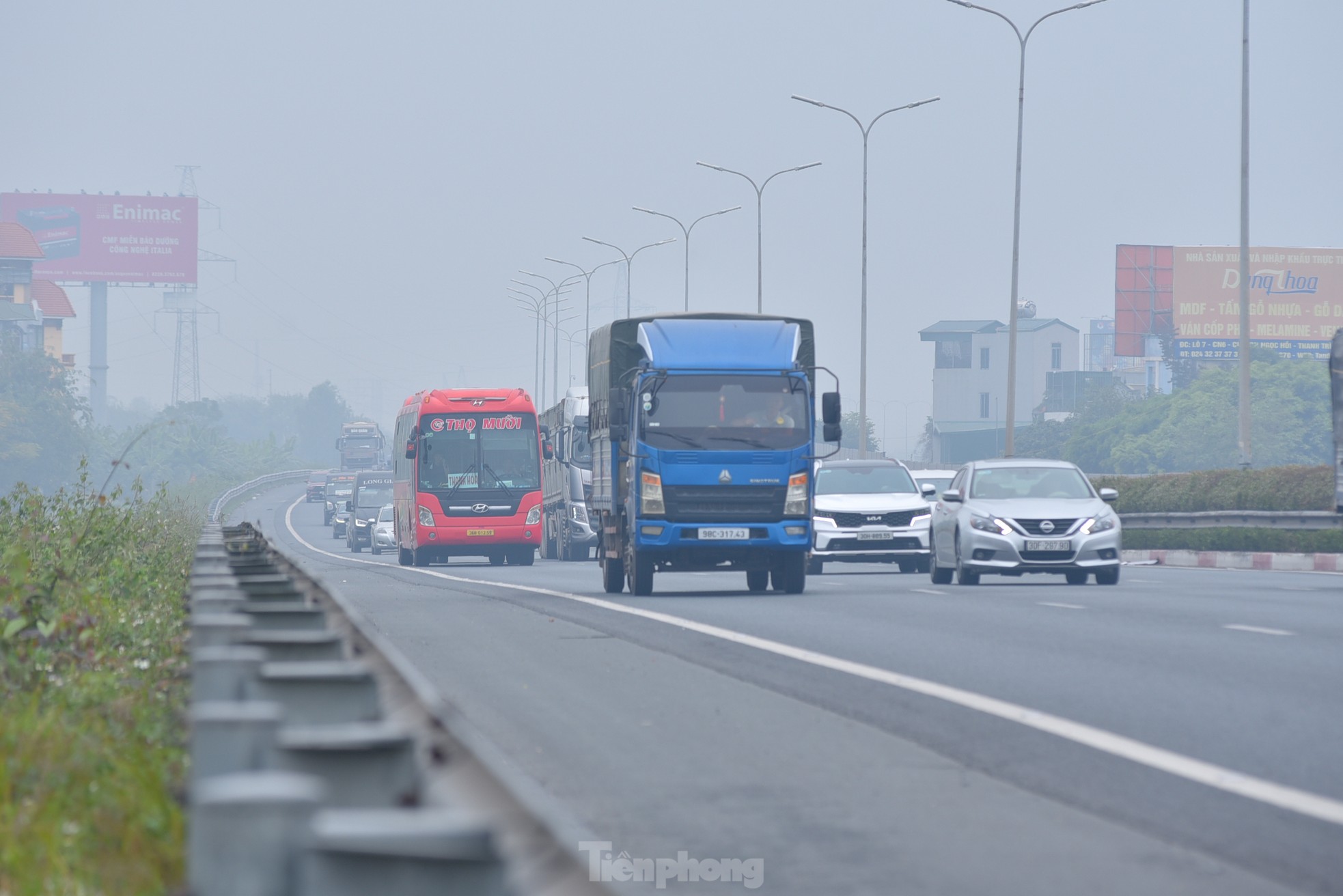 Cao tốc Pháp Vân - Cầu Giẽ thông thoáng lạ thường ngày đầu nghỉ Tết - Ảnh 6.