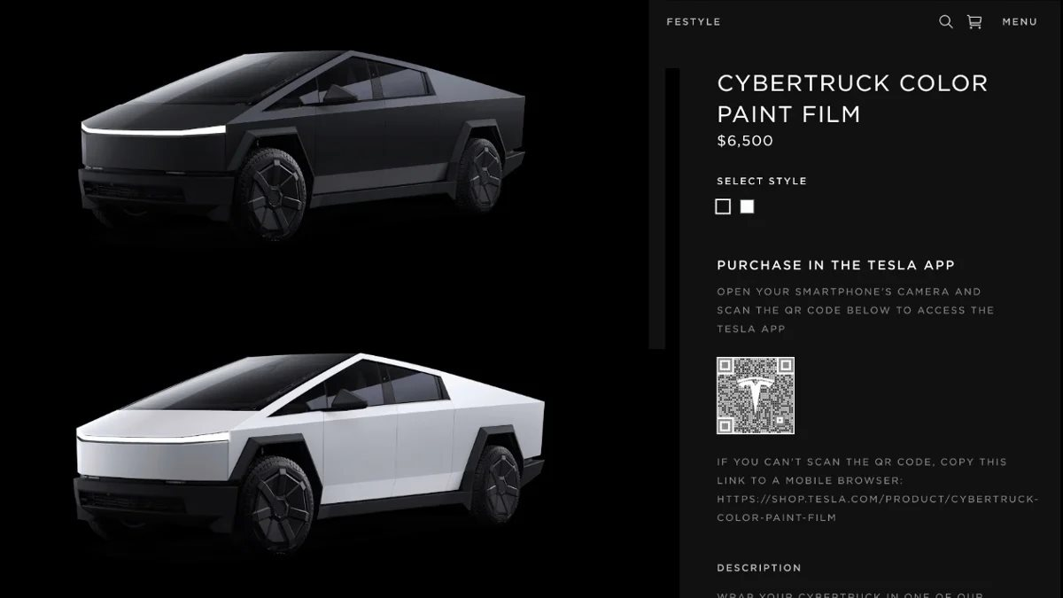Muốn một màu sơn mới cho chiếc bán tải Tesla Cybertruck, người dùng phải chi ra khoản tiền lên tới 6.500 USD - Ảnh 1.
