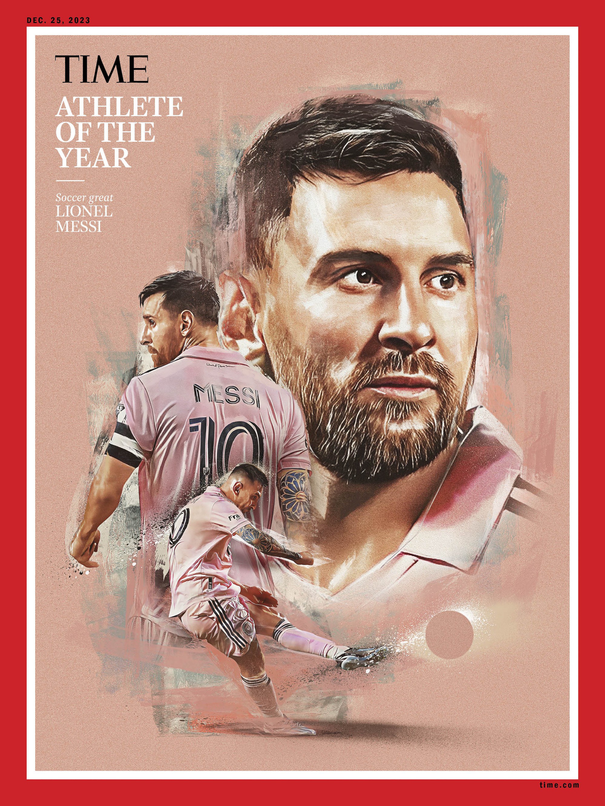 Messi tạo ra lịch sử, trở thành nam cầu thủ đầu tiên thắng giải thưởng danh giá của tạp chí Time - Ảnh 1.