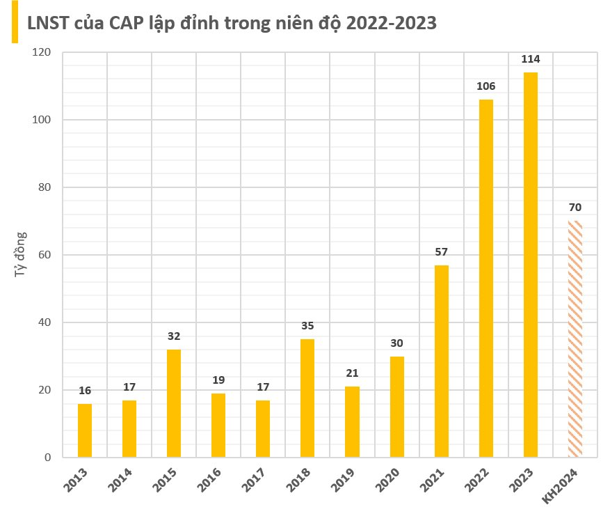 DN bán vàng mã duy nhất trên sàn chứng khoán trả cổ tức 100% cho niên độ 2022-2023 - Ảnh 2.