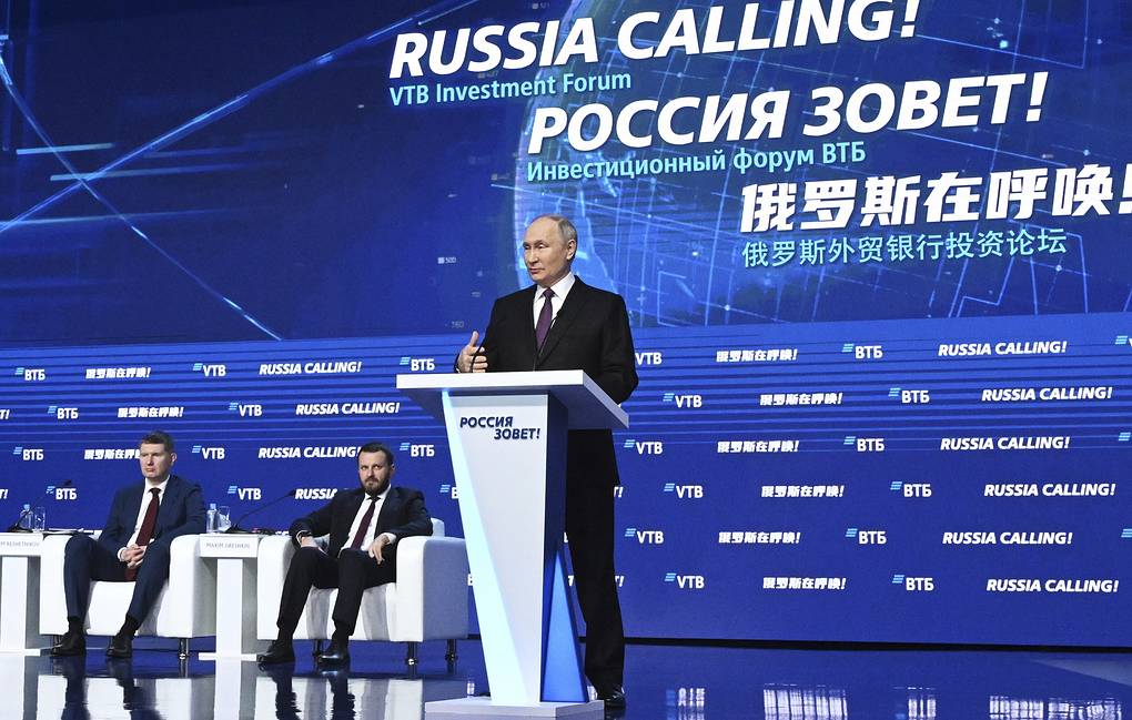 Tổng thống Putin: Không ai có thể làm chậm sự phát triển của Nga- Ảnh 1.