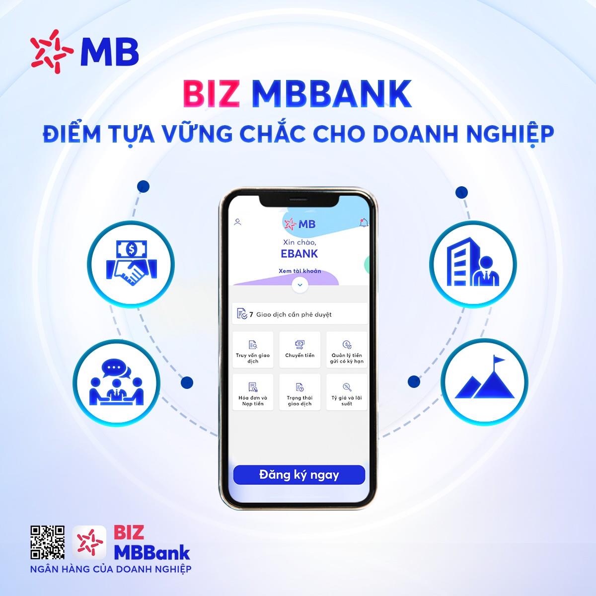 BIZ MBBank - Ứng dụng ngân hàng đáp ứng toàn diện nhu cầu của doanh nghiệp - Ảnh 1.