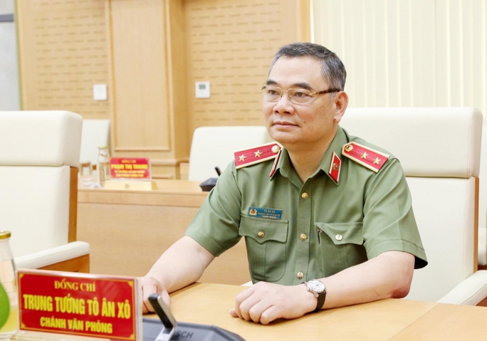Trung tướng Tô Ân Xô tiếp tục làm Người phát ngôn Bộ Công an - Ảnh 1. Trung tướng Tô Ân Xô tiếp tục làm Người phát ngôn Bộ Công an - Ảnh 1.