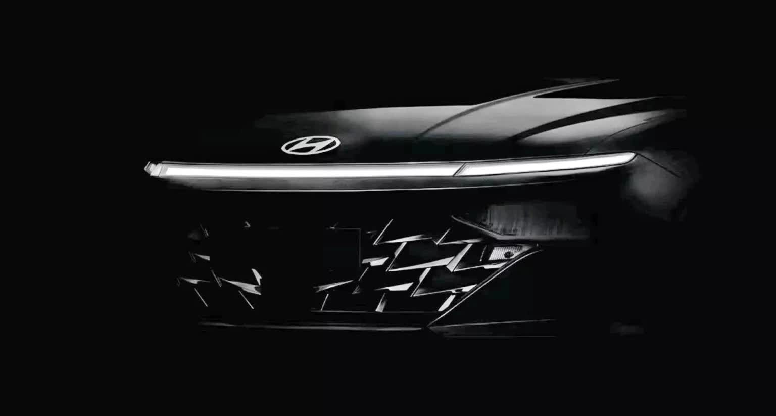 Hyundai Accent 2024 lần đầu lộ ảnh thực tế: Đầu xe nhiều chi tiết chưa từng có, cắt xẻ khắp nơi - Ảnh 3.