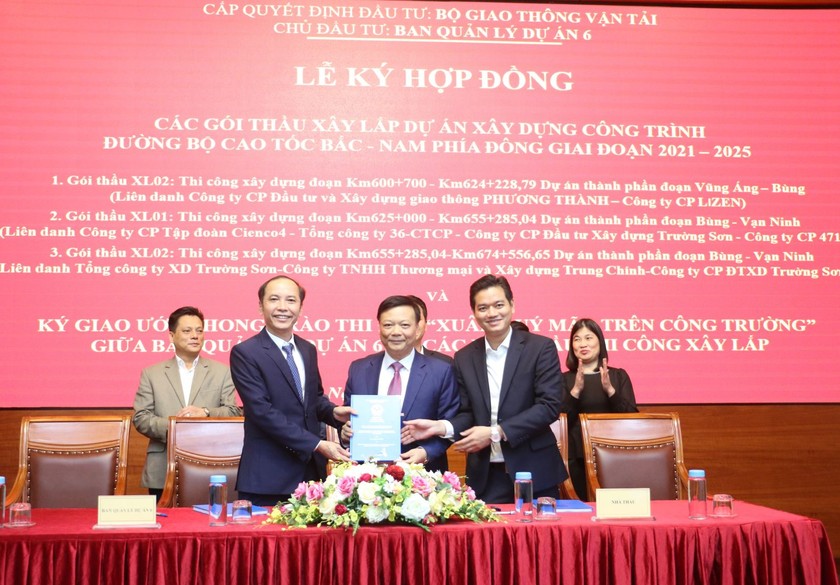 Ba gói thầu cuối cùng của cao tốc Bắc - Nam sẽ về tay” ai? - Ảnh 1. Ba gói thầu cuối cùng của cao tốc Bắc - Nam sẽ về tay” ai? - Ảnh 1.