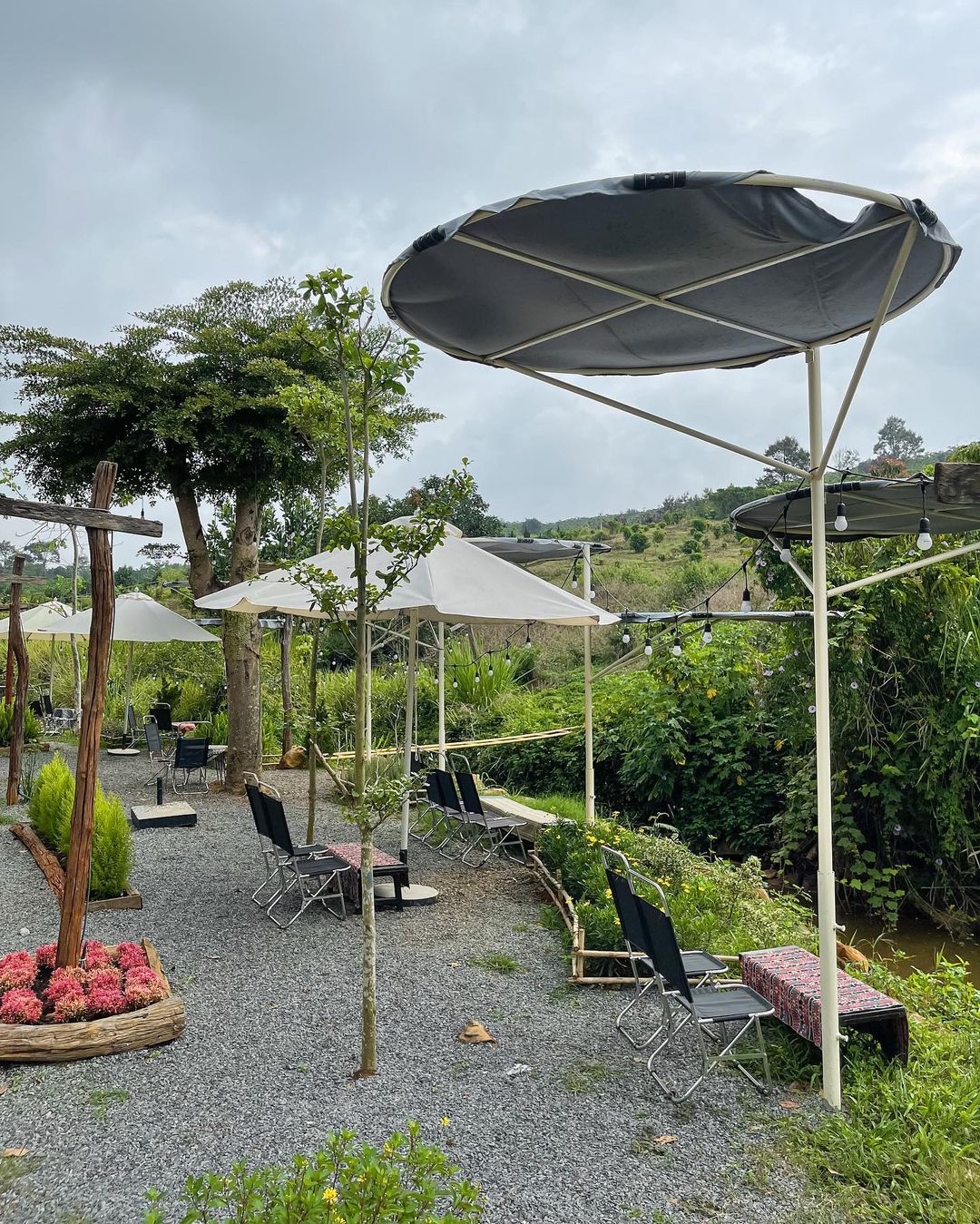 Các quán cà phê ở Bảo Lộc bắt đầu rộ lên: Cũng nằm giữa rừng núi, đầy góc sống ảo nhưng lại rất yên bình - Ảnh 9.