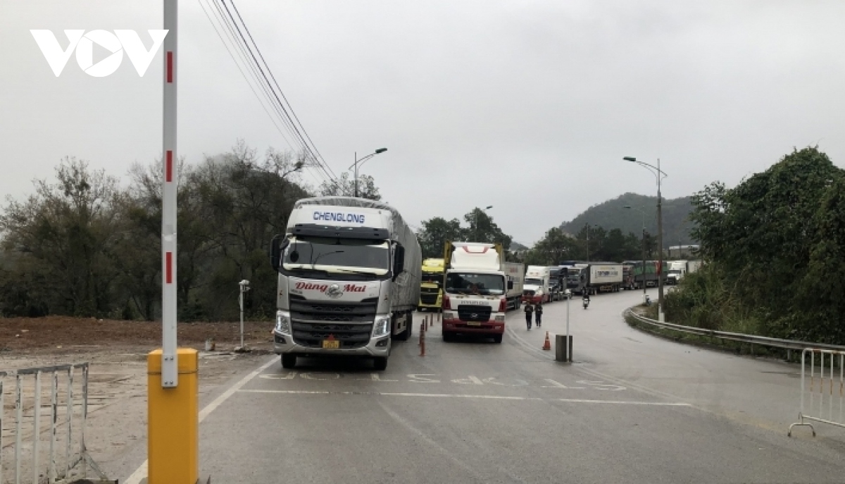 Lạng Sơn xuất nhập khẩu nông sản qua cửa khẩu nhộn nhịp trở lại - Ảnh 1. Lạng Sơn xuất nhập khẩu nông sản qua cửa khẩu nhộn nhịp trở lại - Ảnh 1.