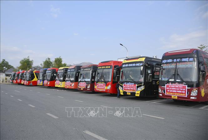 Nhiều đơn vị vận tải xe khách tại Điện Biên tạm dừng hoạt động vì phản ứng việc thu thuế - Ảnh 1. Nhiều đơn vị vận tải xe khách tại Điện Biên tạm dừng hoạt động vì phản ứng việc thu thuế - Ảnh 1.