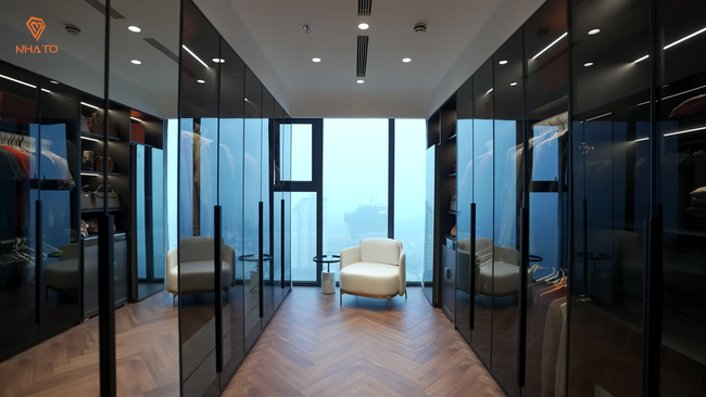 Đột nhập căn hộ đập thông rộng gần 250 m2, phòng ngủ của giúp việc xịn xò đến mức BLV Tạ Biên Cương cũng muốn ứng tuyển - Ảnh 8.