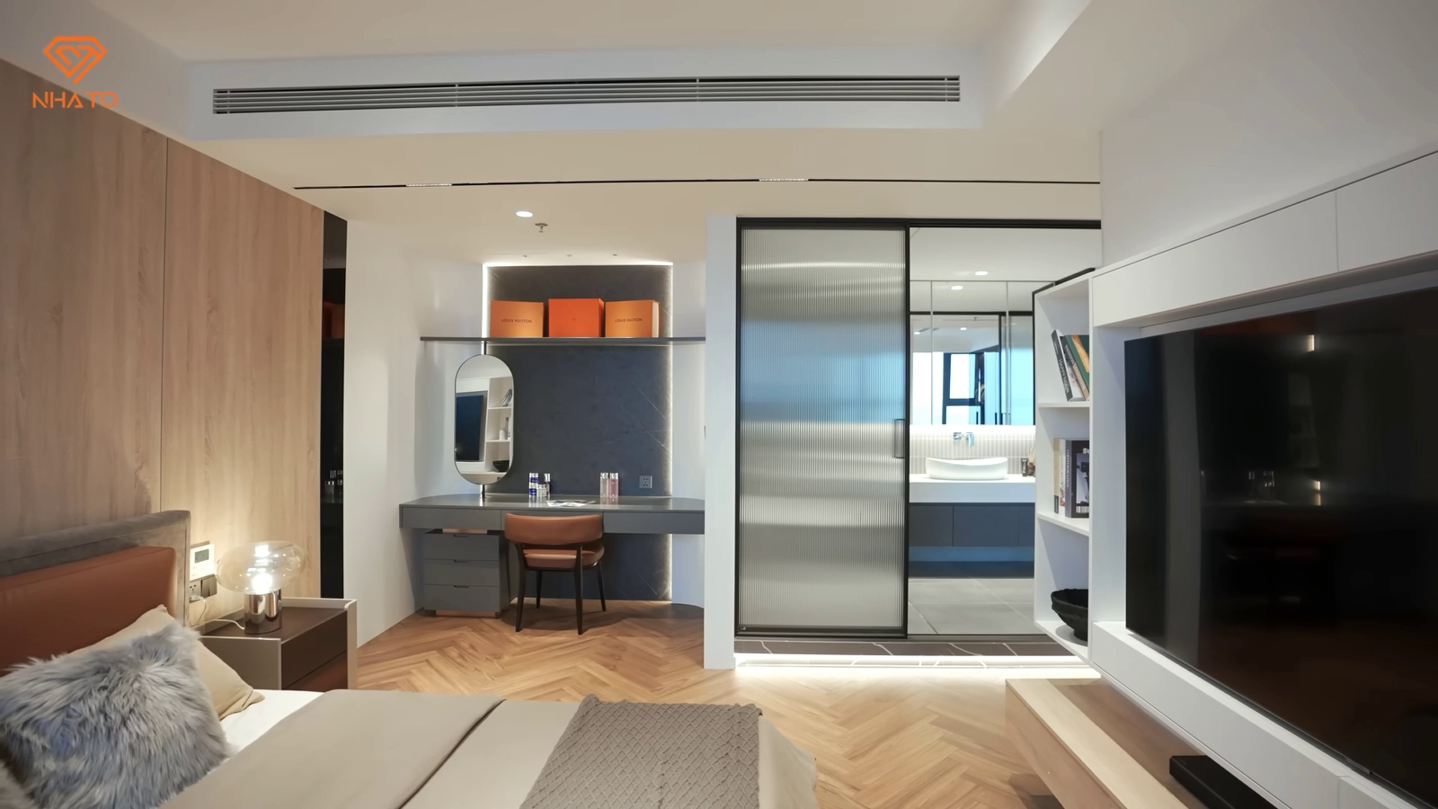 Đột nhập căn hộ đập thông rộng gần 250 m2, phòng ngủ của giúp việc xịn xò đến mức BLV Tạ Biên Cương cũng muốn ứng tuyển - Ảnh 6.